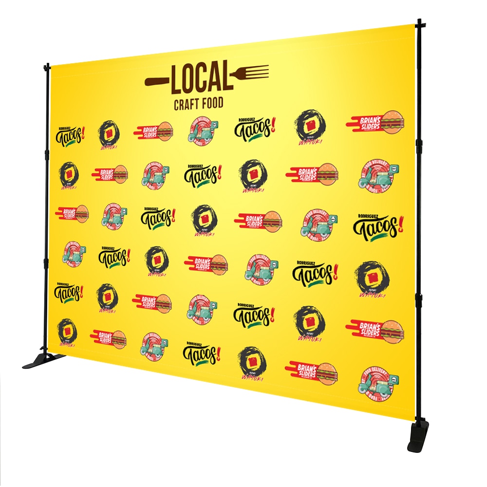 ONE CHOICE® Slider Banner Stands — Graphic Package / 10x7.5 ft
